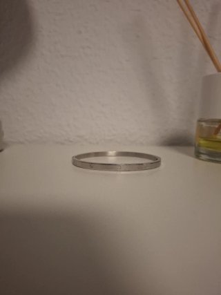 Pulsera Seven Gates plateada estilo Cartier