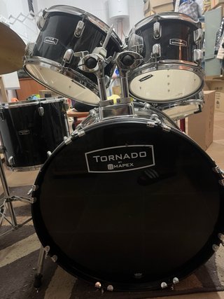 Batería Mapex Tornado Negra