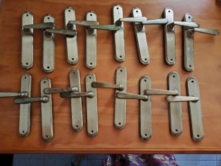 16 Manillas Doradas Estilo Clásico