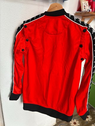 Chaqueta Chaleco Kappa Roja