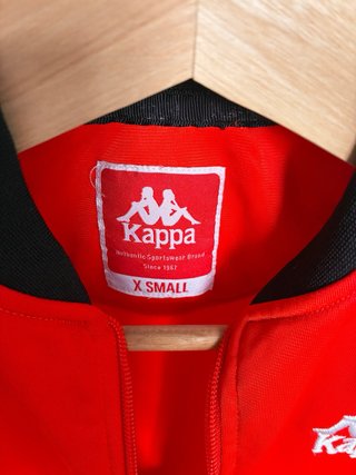 Chaqueta Chaleco Kappa Roja