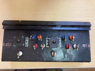 Painel Comandos Máquina Arcade Jogo Vintage