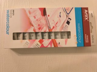 Set 12 Acuarelas Water Colour 12ml