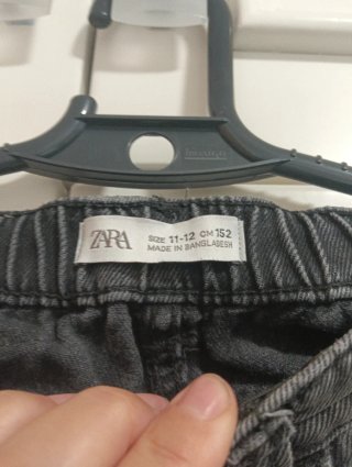 Pantalón vaquero negro niño 12 años