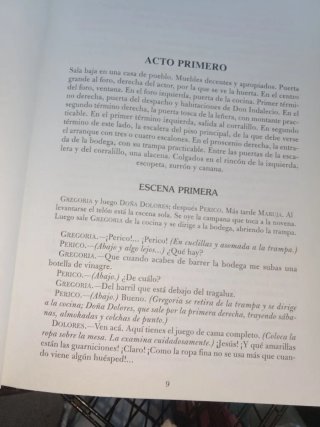 Lote libros de teatro español