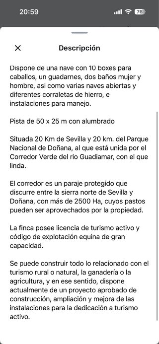 Se vende finca para explotación ganadera.