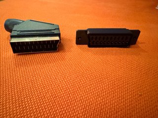 Set Connettori Euro SCART 21 Pin da Saldare 1M 1F