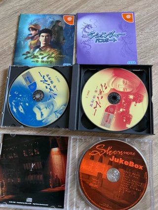 Shenmue Dreamcast japonés.