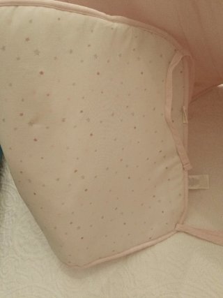 Chichonera cuna estrellas rosa Cotton Jouice