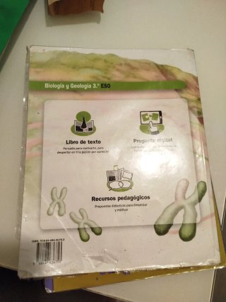 Biología y Geología, 3o ESO.
