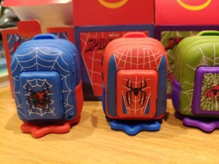 5 Juguetes Spiderman Mcdonals