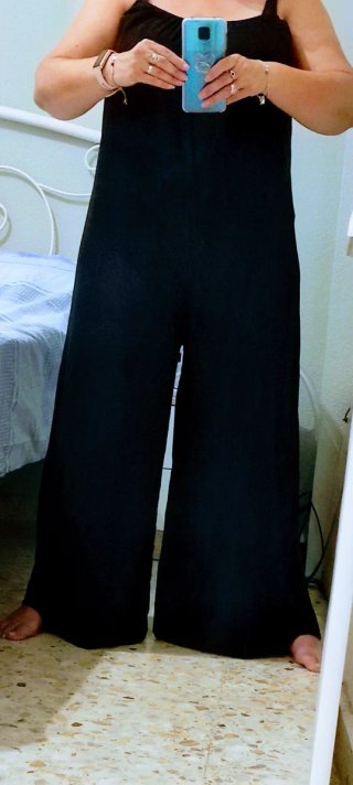 Mono de verano negro