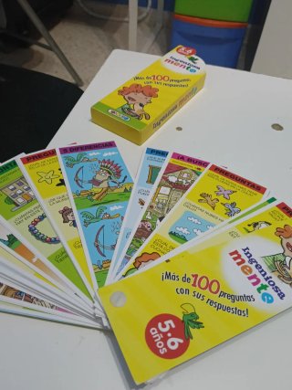 Juego de preguntas Ingeniosa Mente 5-6 años