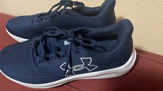 Zapatillas Under Armour Azul y Blanco
