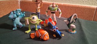 Lote de Figuras Disney Pixar