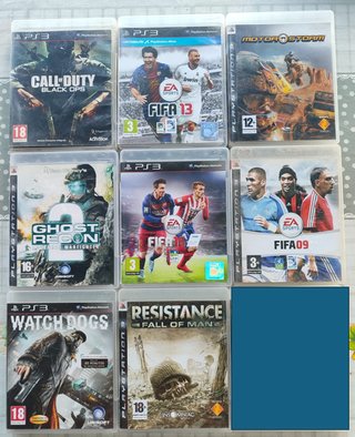 Lote 8 Juegos PS3