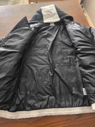 Anorak Nike Negro y Blanco