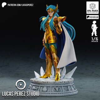Saint Seiya Camus Acuario Figura