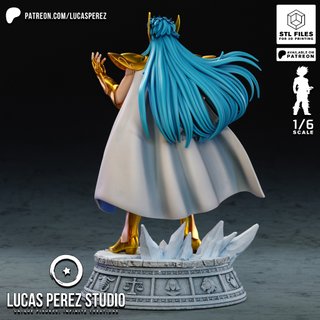 Saint Seiya Camus Acuario Figura