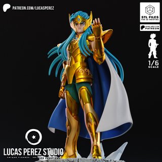 Saint Seiya Camus Acuario Figura