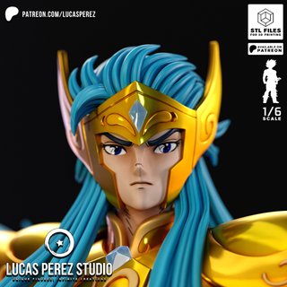 Saint Seiya Camus Acuario Figura