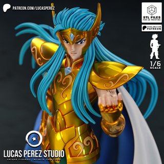 Saint Seiya Camus Acuario Figura