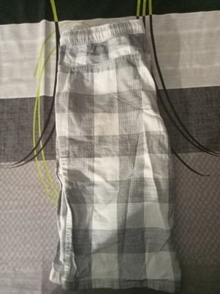 Pantalón corto a cuadros niño 14 años