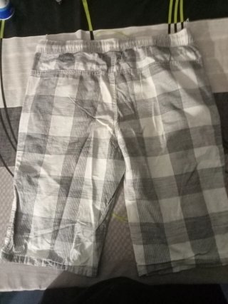 Pantalón corto a cuadros niño 14 años