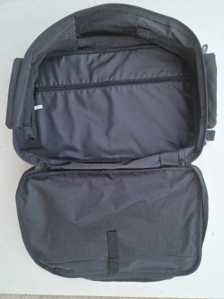 Crivit Bolsa Alforjas Bicicleta 64L Negra