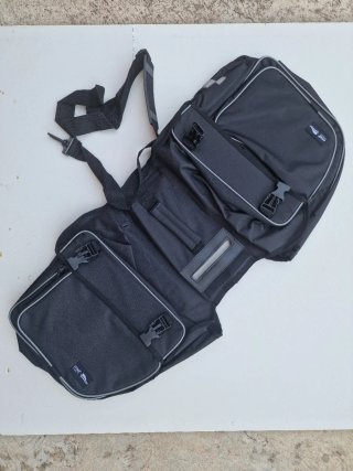 Crivit Bolsa Alforjas Bicicleta 64L Negra