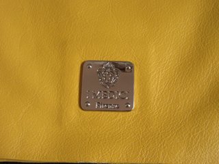 Borsa I Medici Pelle Gialla 21x25cm