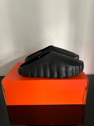 Nike Mind 001 Slide Triple Black 47.5