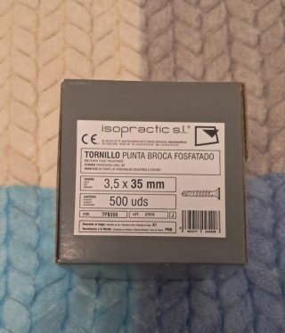 Tornillos punta broca 3,5×35mm 500uds