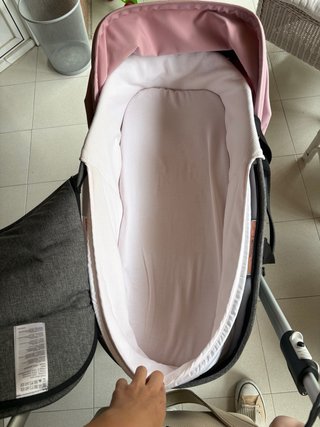 Bugaboo Bee 6 Silla de Paseo Rosa completo