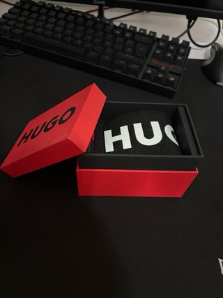Reloj HUGO Lit For Him Negro y Rojo (ref. 1530343)