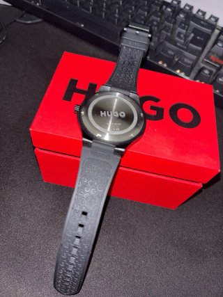 Reloj HUGO Lit For Him Negro y Rojo (ref. 1530343)