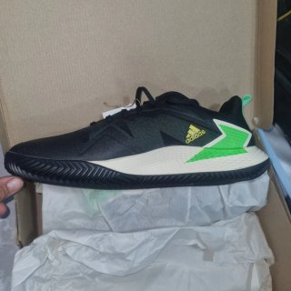 Zapatillas Adidas Padel Negras y Verdes