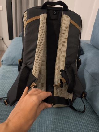 Mochila Quechua 20L Negra/Gris