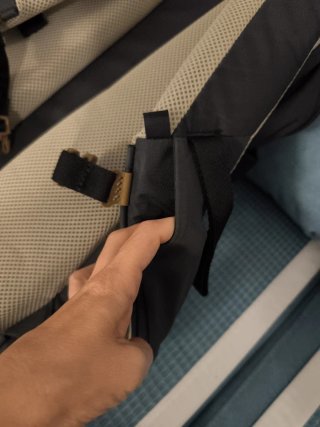 Mochila Quechua 20L Negra/Gris