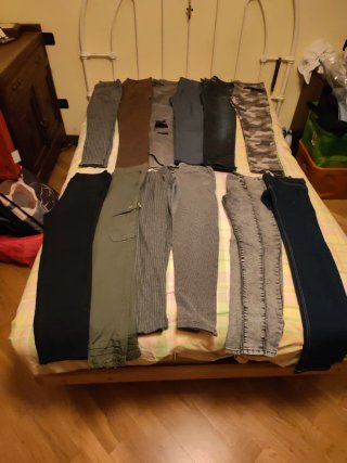 Super affare Lotto 12 paia Pantaloni Donna ottimi