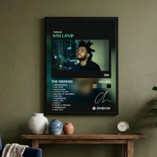 Quadro The Weeknd Kiss Land