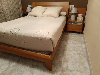 Dormitorio completo madera