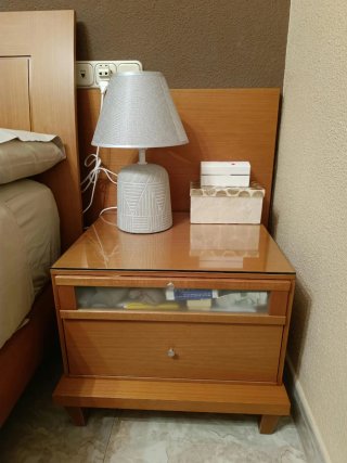 Dormitorio completo madera