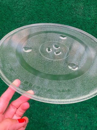Plato microondas