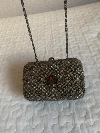 Bolso Love Moschino pedrería