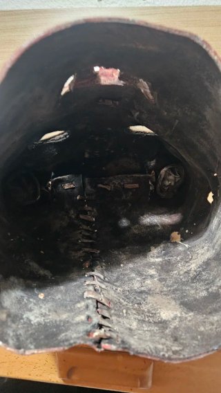 Máscara Diablo Cuero y Vidrio