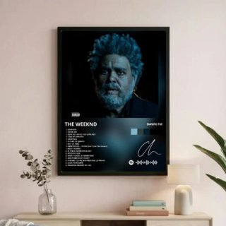 Quadro The Weeknd Dawn FM