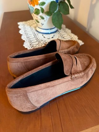Mocasines Alta Moda Marrones Talla 38