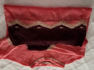 Jersey Oversize Rosa con Flor