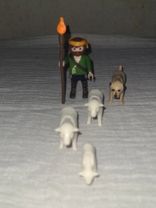 Lote 31. Playmobil Ovejero